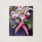 Bewustmaking van borstkanker legpuzzel (Verticaal)