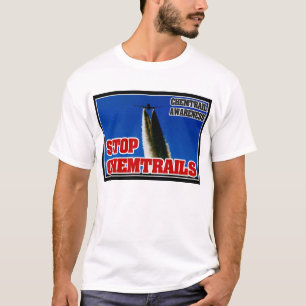 BEWUSTMAKING VAN CHEMTRALIE - STOP CHEMTRAILS T-SHIRT