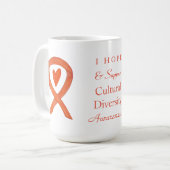 Bewustmaking van culturele diversiteit - Koffiegeb Koffiemok (Voorkant links)