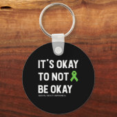 Bewustmaking van de geestelijke gezondheid 1 sleutelhanger (Voorkant)
