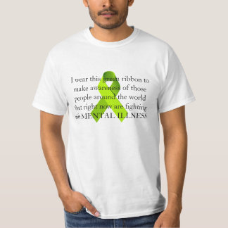 Bewustmaking van de geestelijke gezondheid 1 t-shirt