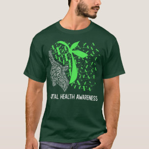 Bewustmaking van de geestelijke gezondheid 4082 14 t-shirt