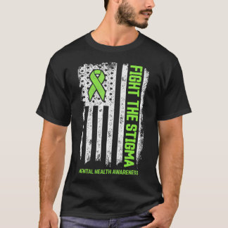 Bewustmaking van de geestelijke gezondheid Bestrij T-shirt
