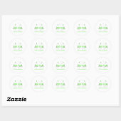 Bewustmaking van de geestelijke gezondheid Bint de Ronde Sticker (Vel)