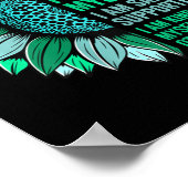 Bewustmaking van de geestelijke gezondheid - Einde Poster (Hoek)