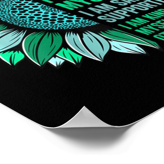 Bewustmaking van de geestelijke gezondheid - Einde Poster (Hoek)