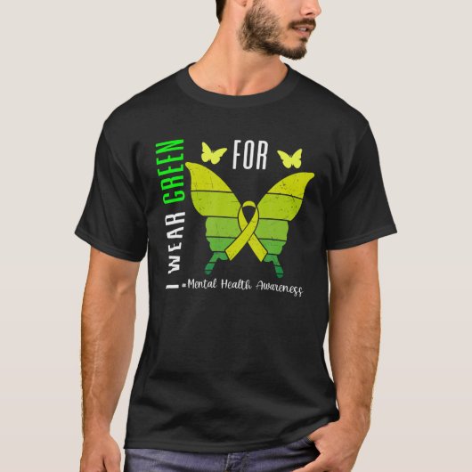 Bewustmaking van de geestelijke gezondheid Einde S T-shirt (Voorkant)