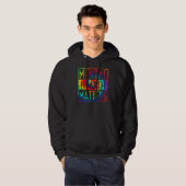 Bewustmaking van de geestelijke gezondheid hoodie (Voorkant volledig)