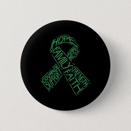 Bewustmaking van de geestelijke gezondheid Illness Ronde Button 5,7 Cm (Voorkant)