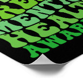 Bewustmaking van de geestelijke gezondheid in mei  poster (Hoek)