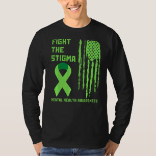 Bewustmaking van de geestelijke gezondheid in mei  t-shirt
