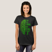 Bewustmaking van de geestelijke gezondheid Niet al T-shirt (Voorkant volledig)