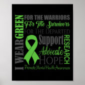 Bewustmaking van de geestelijke gezondheid poster (Voorkant)