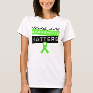 Bewustmaking van de geestelijke gezondheid t-shirt
