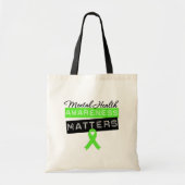 Bewustmaking van de geestelijke gezondheid tote bag (Voorkant)