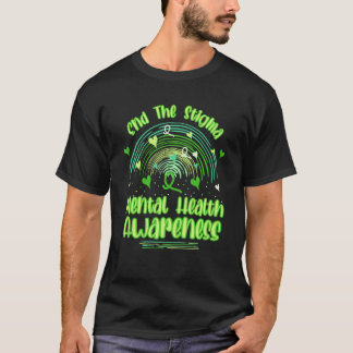 Bewustmaking van de geestelijke gezondheid van Sti T-shirt
