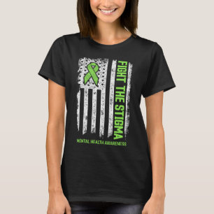 Bewustmaking van de geestelijke gezondheid vecht t t-shirt