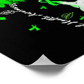 Bewustmaking van de geestelijke gezondheid Zonnebl Poster (Hoek)