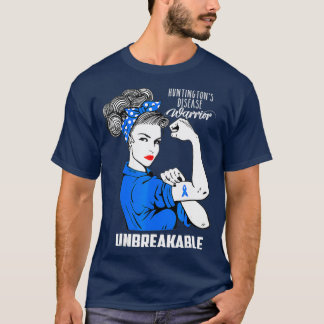 Bewustmaking van de Huntingziekte Onbreekbaar T-shirt