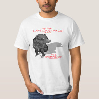 BEWUSTMAKING VAN DE KANKER VAN DE HUID T-SHIRT