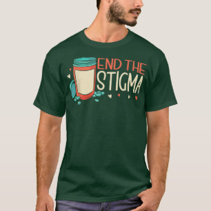 Bewustmaking van de psychische gesteldheid 10 t-shirt