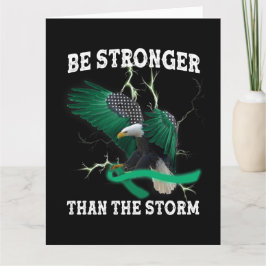 Bewustmaking van de psychische gezondheid Eagle Br Kaart