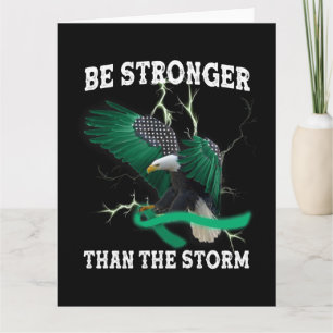 Bewustmaking van de psychische gezondheid Eagle Br Kaart