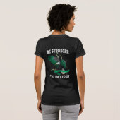 Bewustmaking van de psychische gezondheid Eagle Br T-shirt (Achterkant volledig)