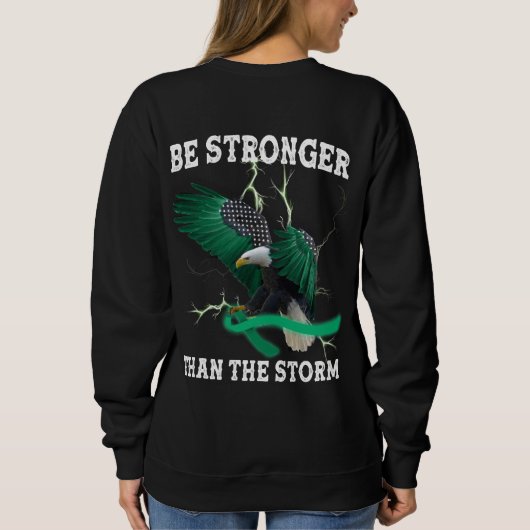 Bewustmaking van de psychische gezondheid Eagle Br Trui (Achterkant)