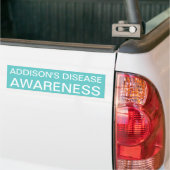 Bewustmaking van de ziekte van Addison Bumpersticker (Op Truck)