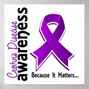 Bewustmaking van de ziekte van Crohn 5 Poster