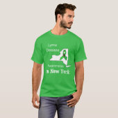 Bewustmaking van de ziekte van Lyme in het Shirt v (Voorkant volledig)