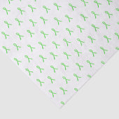 Bewustmaking van de ziekte van Lyme Ribbons-weefse Tissuepapier (Detail)