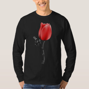 Bewustmaking van de ziekte van Parkinson Tulip Apr T-shirt
