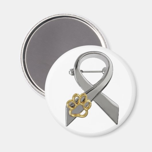 Bewustmaking van dierenmisbruik magneet (Voorkant / Achterkant)