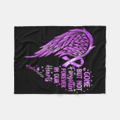 Bewustmaking van één Memorial Overdosering Fleece Deken (Voorkant (Horizontaal))