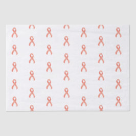 Bewustmaking van endometrieke kanker Papieren vell Tissuepapier