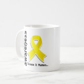 Bewustmaking van endometriose 5 koffiemok (Voorkant links)