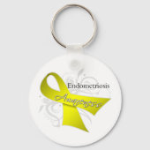 Bewustmaking van endometriose sleutelhanger (Voorkant)