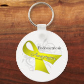 Bewustmaking van endometriose sleutelhanger (Voorkant)