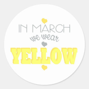 Bewustmaking van endometriose Stickers