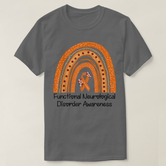 Bewustmaking van functionele neurologische stoorni t-shirt (Design voorkant)