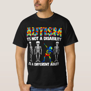 Bewustmaking van gehandicapten Autisme T-shirt