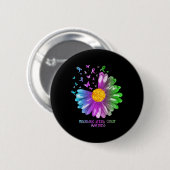 Bewustmaking van gemetastaseerde borstkanker bij D Ronde Button 5,7 Cm (Voorkant /achterkant)
