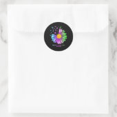 Bewustmaking van gemetastaseerde borstkanker bij D Ronde Sticker (Tas)