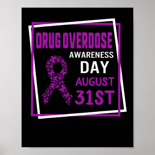 Bewustmaking van geneesmiddelen Overdosering Dag A Poster (Voorkant)