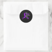 Bewustmaking van geneesmiddelen Overdosering Dag A Ronde Sticker (Tas)