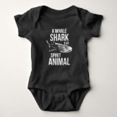 Bewustmaking van groothandelshaai Vis Lover Zee Romper (Voorkant)