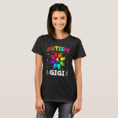 Bewustmaking van handmatige autisme Gigi Family Su T-shirt (Voorkant volledig)