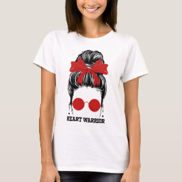 Bewustmaking van hartziekten t-shirt